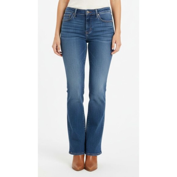 Levi's Denim - Levi Strauss Signature Gold Mid-Rise Bootcut Jeans Womens Blue Denim 16S 33x30